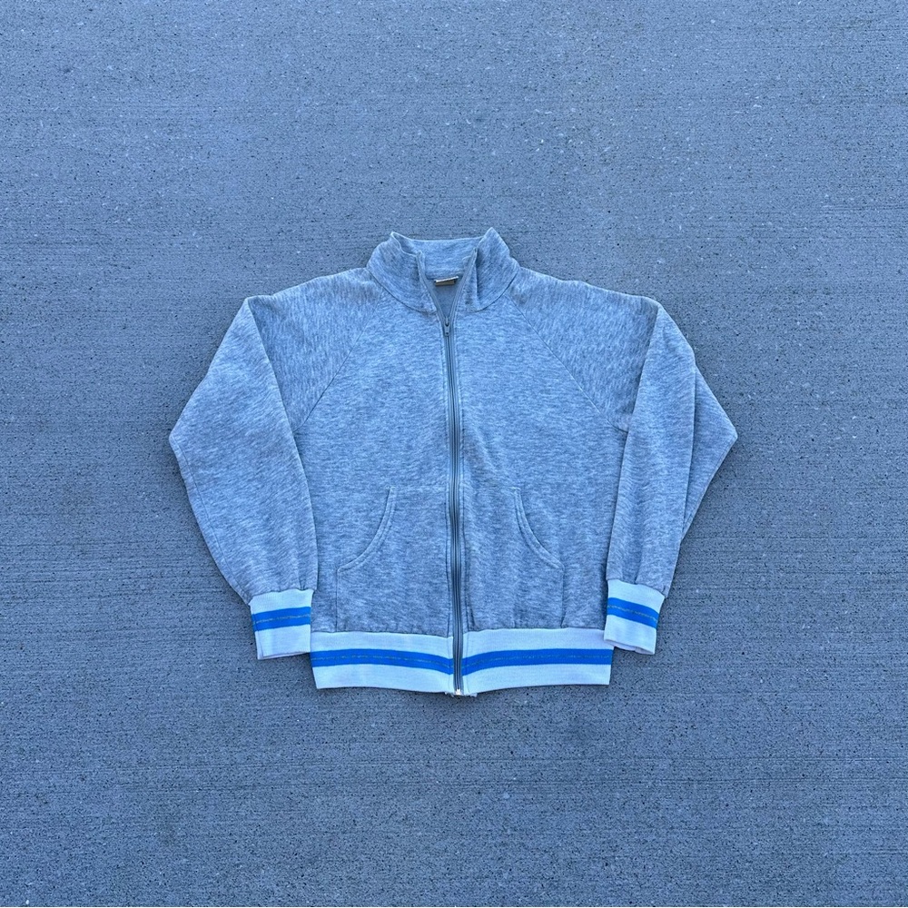 Vintage 80’s Grey Bassett Walker Zip Up Jacket